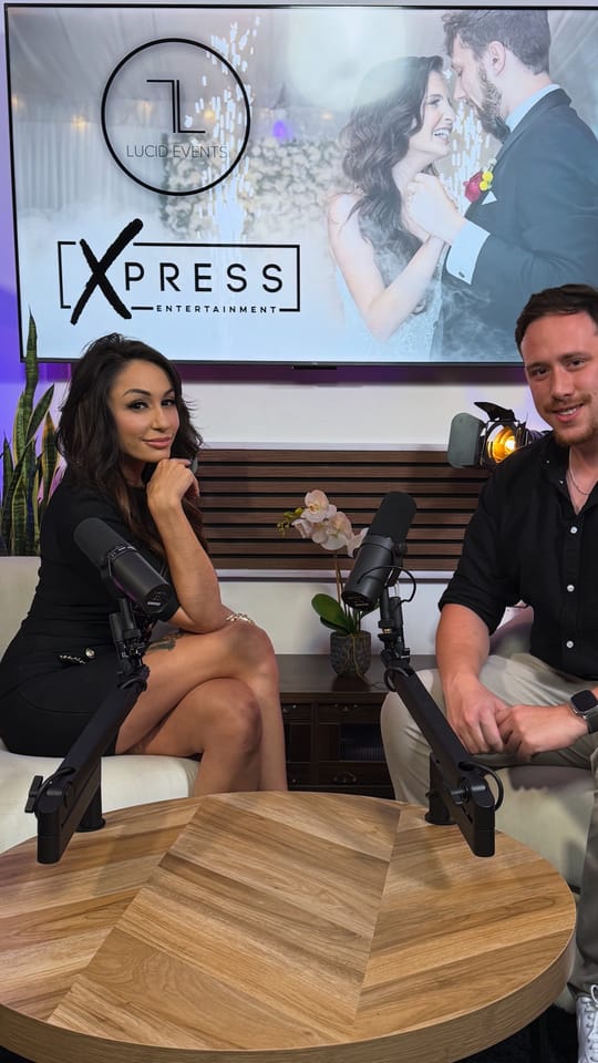 Drew on the Xpress podcast set